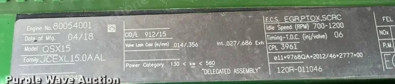 2018 John Deere 9620RX photo 57
