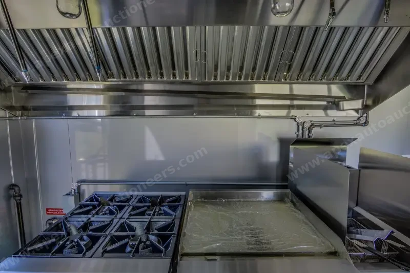 2025 Fully Equipped Food Trailer 7x16 Black-Out photo 21