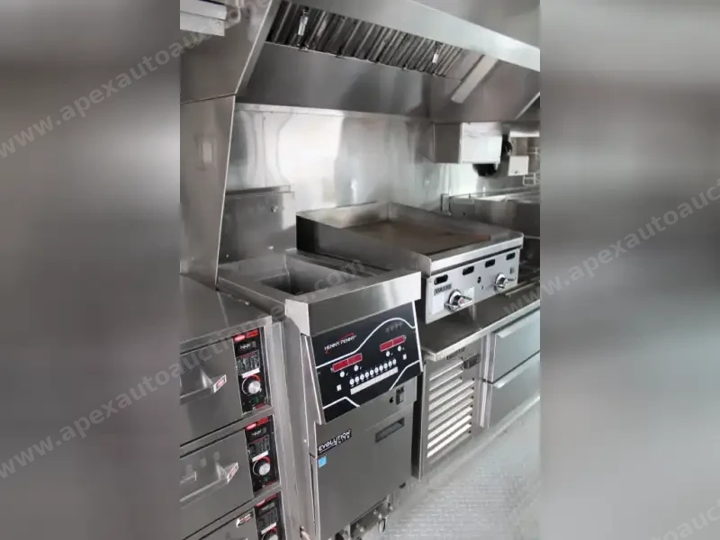 2013 Ford Catering Truck - Food Truck - E-550 Utilimaster 18 Ft Catering Step Van Food Truck For Sale photo 25