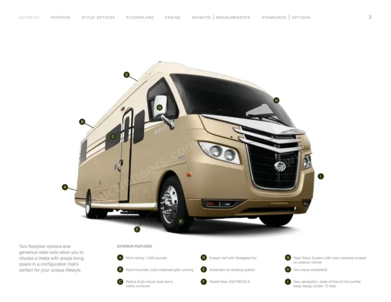 2012 Monaco Coach Vesta photo 171