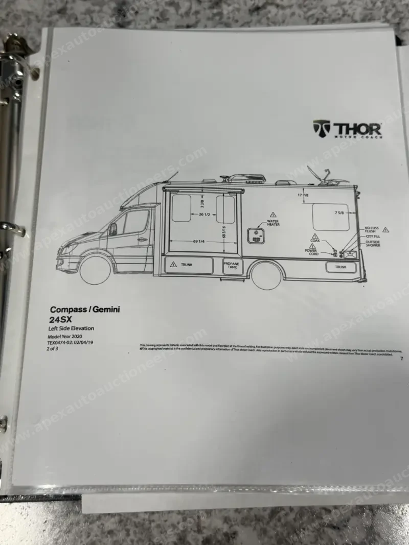 2020 Thor Motor Coach Gemini 24SX photo 165