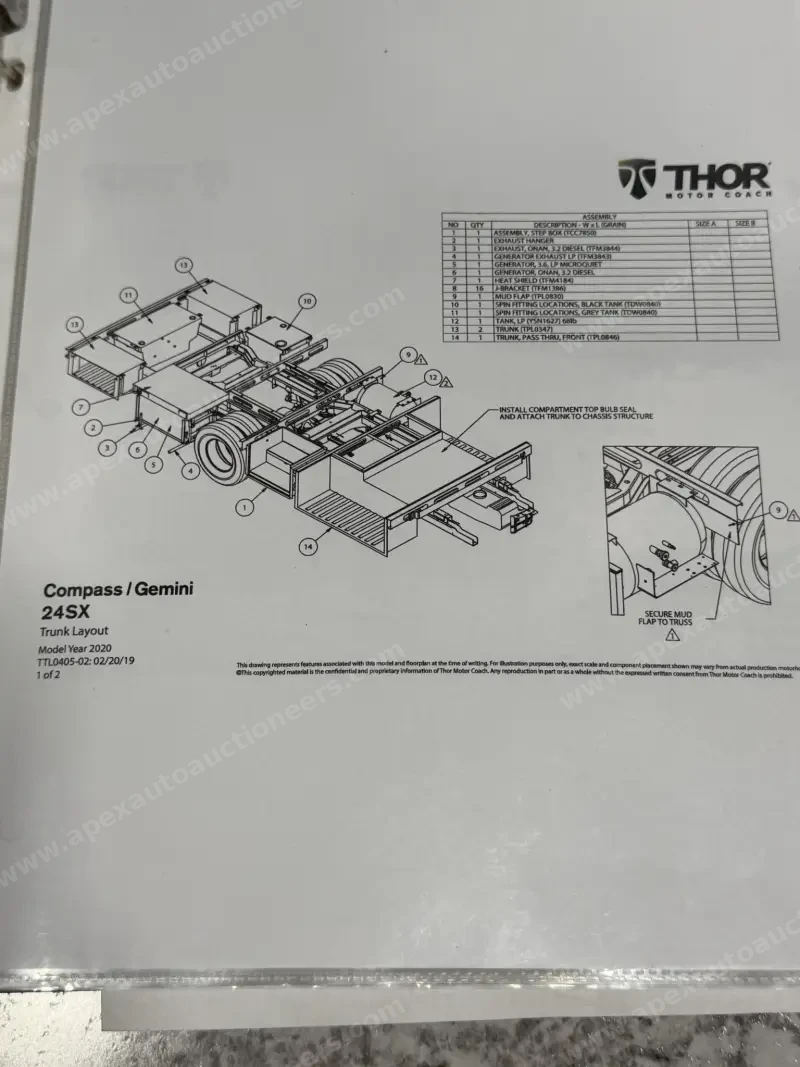 2020 Thor Motor Coach Gemini 24SX photo 167