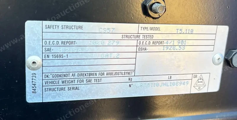 2022 New Holland T5.110 photo 75