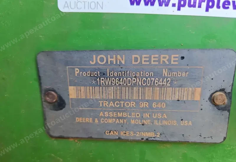 2022 John Deere 9R 640 photo 140