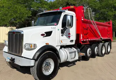 2021 Peterbilt 567 Quad-Axle Dump Truck