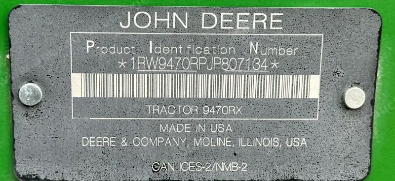 2018 John Deere 9470 RX photo 83